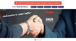 Desktop Screenshot of onurbuzagicioglu.com