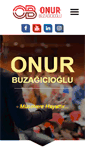 Mobile Screenshot of onurbuzagicioglu.com